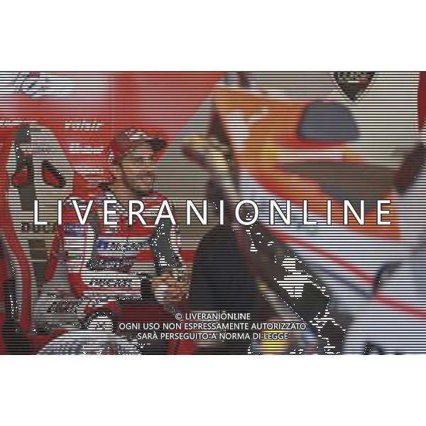 Misano - Motomondiale Gran Premio OCTO di San Marino e della Riviera di Rimini 07/09/2018 nella foto: Andrea Dovizioso (DUCATI TEAM) durante le prove libere ©Claudio Zamagni/Agenzia Aldo Liverani Andrea Dovizioso (DUCATI TEAM) during free practice MotoGP OCTO of San Marino on September 07 2018 at Misano World Circuit Marco Simoncelli Misano Adriatico Italy photo credit by Claudio Zamagni/Aldo Liverani Photo Agency