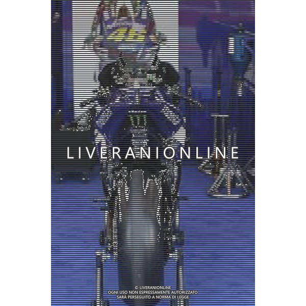 Misano Adriatico ( RN ) 07/09/2018 Misano World Circuit Marco Simoncelli. Gran Premio Octo di San Marino e della Riviera di Rimini 2018 - MOTOGP Nella foto: La moto di Valentino Rossi ( ITA ) su YAMAHA PH Lauro Montagnini AG ALDO LIVERANI SAS