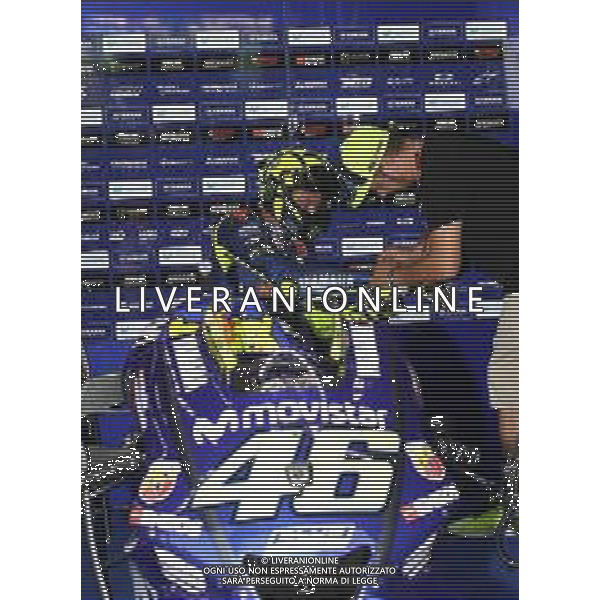 Misano Adriatico ( RN ) 07/09/2018 Misano World Circuit Marco Simoncelli. Gran Premio Octo di San Marino e della Riviera di Rimini 2018 - MOTOGP Nella foto: Valentino Rossi ( ITA ) su YAMAHA PH Lauro Montagnini AG ALDO LIVERANI SAS