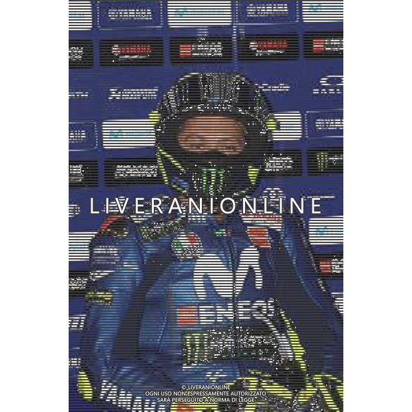 Misano Adriatico ( RN ) 07/09/2018 Misano World Circuit Marco Simoncelli. Gran Premio Octo di San Marino e della Riviera di Rimini 2018 - MOTOGP Nella foto: Valentino Rossi ( ITA ) su YAMAHA PH Lauro Montagnini AG ALDO LIVERANI SAS
