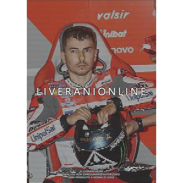 Misano Adriatico ( RN ) 07/09/2018 Misano World Circuit Marco Simoncelli. Gran Premio Octo di San Marino e della Riviera di Rimini 2018 - MOTOGP Nella foto: Jorge Lorenzo ( ESP ) su DUCATI PH Lauro Montagnini AG ALDO LIVERANI SAS