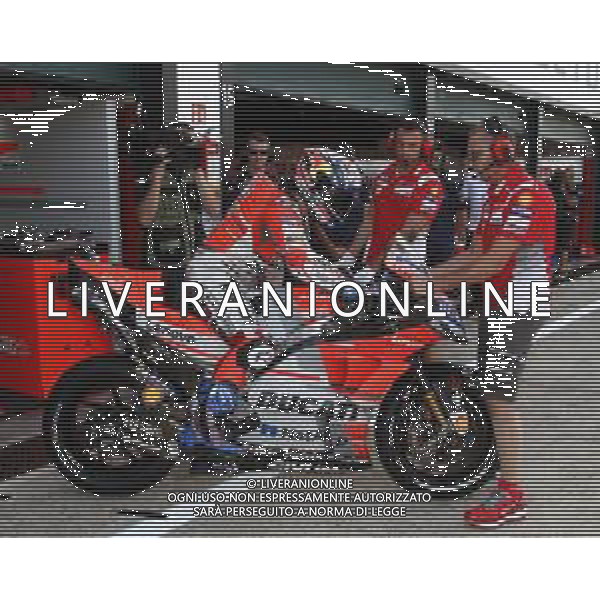 Misano Adriatico ( RN ) 07/09/2018 Misano World Circuit Marco Simoncelli. Gran Premio Octo di San Marino e della Riviera di Rimini 2018 - MOTOGP Nella foto: Andrea Dovizioso ( ITA ) su DUCATI PH Lauro Montagnini AG ALDO LIVERANI SAS