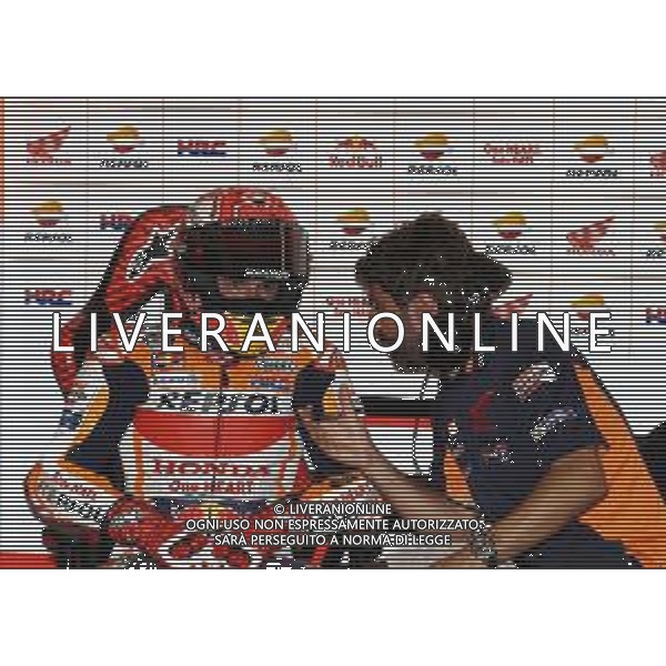 Misano Adriatico ( RN ) 07/09/2018 Misano World Circuit Marco Simoncelli. Gran Premio Octo di San Marino e della Riviera di Rimini 2018 - MOTOGP Nella foto: Marc Marquez ( ESP ) su HONDA PH Lauro Montagnini AG ALDO LIVERANI SAS