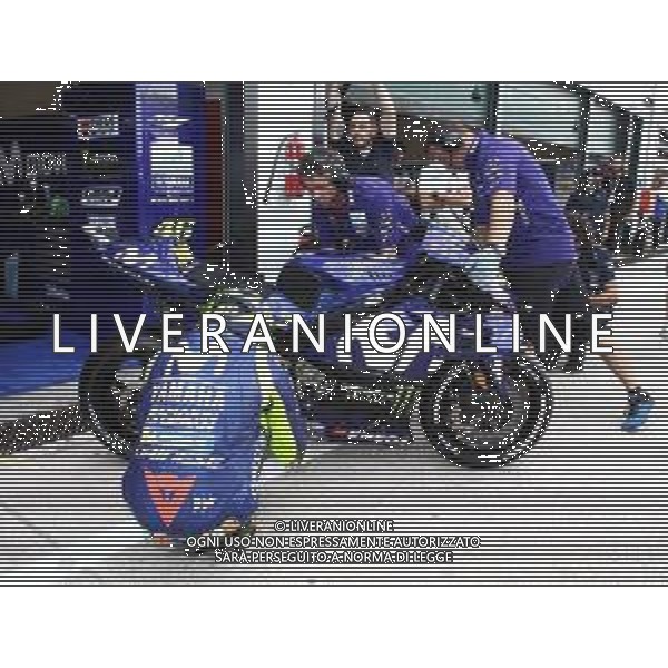 Misano Adriatico ( RN ) 07/09/2018 Misano World Circuit Marco Simoncelli. Gran Premio Octo di San Marino e della Riviera di Rimini 2018 - MOTOGP Nella foto: Valentino Rossi ( ITA ) su YAMAHA PH Lauro Montagnini AG ALDO LIVERANI SAS