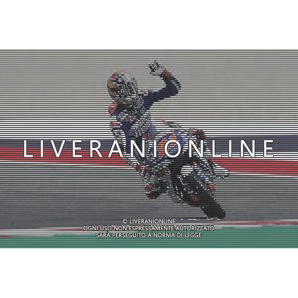 Misano - Motomondiale Gran Premio OCTO di San Marino e della Riviera di Rimini 07/09/2018 nella foto: FABIO DI GIANNANTONIO (DEL CONCA GRESINI Moto3) durante le prove libere ©Claudio Zamagni/Agenzia Aldo Liverani FABIO DI GIANNANTONIO (DEL CONCA GRESINI Moto3) during free practice MotoGP OCTO of San Marino on September 07 2018 at Misano World Circuit Marco Simoncelli Misano Adriatico Italy photo credit by Claudio Zamagni/Aldo Liverani Photo Agency / AGENZIA ALDO LIVERANI SAS
