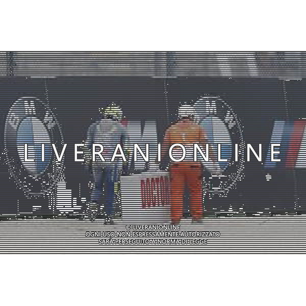 Misano - Motomondiale Gran Premio OCTO di San Marino e della Riviera di Rimini 07/09/2018 nella foto:Andrea Iannone (TEAM SUZUKI ECSTAR) cade durante le prove libere ©Claudio Zamagni/Agenzia Aldo Liverani Andrea Iannone (TEAM SUZUKI ECSTAR) during free practice MotoGP OCTO of San Marino on September 07 2018 at Misano World Circuit Marco Simoncelli Misano Adriatico Italy photo credit by Claudio Zamagni/Aldo Liverani Photo Agency / AGENZIA ALDO LIVERANI SAS