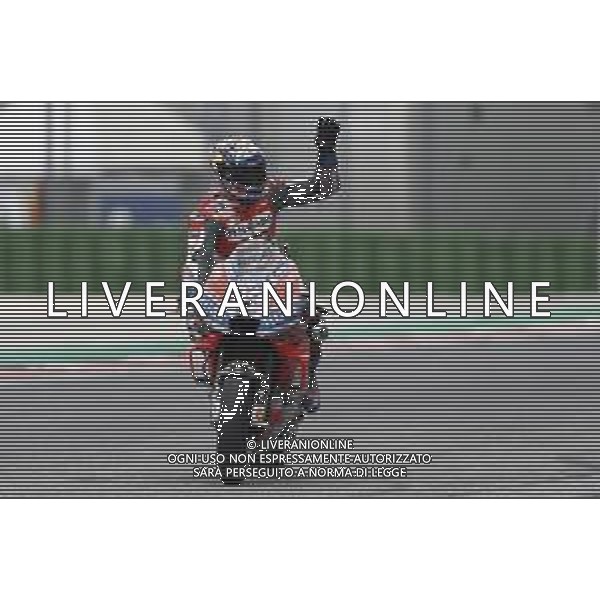 Misano - Motomondiale Gran Premio OCTO di San Marino e della Riviera di Rimini 07/09/2018 nella foto: Andrea Dovizioso (DUCATI TEAM)durante le prove libere ©Claudio Zamagni/Agenzia Aldo Liverani Andrea Dovizioso (DUCATI TEAM) during free practice MotoGP OCTO of San Marino on September 07 2018 at Misano World Circuit Marco Simoncelli Misano Adriatico Italy photo credit by Claudio Zamagni/Aldo Liverani Photo Agency / AGENZIA ALDO LIVERANI SAS