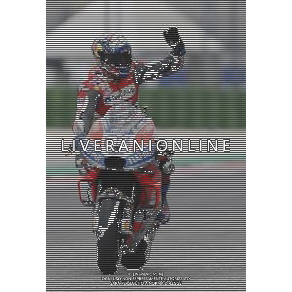 Misano - Motomondiale Gran Premio OCTO di San Marino e della Riviera di Rimini 07/09/2018 nella foto: Andrea Dovizioso (DUCATI TEAM)durante le prove libere ©Claudio Zamagni/Agenzia Aldo Liverani Andrea Dovizioso (DUCATI TEAM) during free practice MotoGP OCTO of San Marino on September 07 2018 at Misano World Circuit Marco Simoncelli Misano Adriatico Italy photo credit by Claudio Zamagni/Aldo Liverani Photo Agency / AGENZIA ALDO LIVERANI SAS