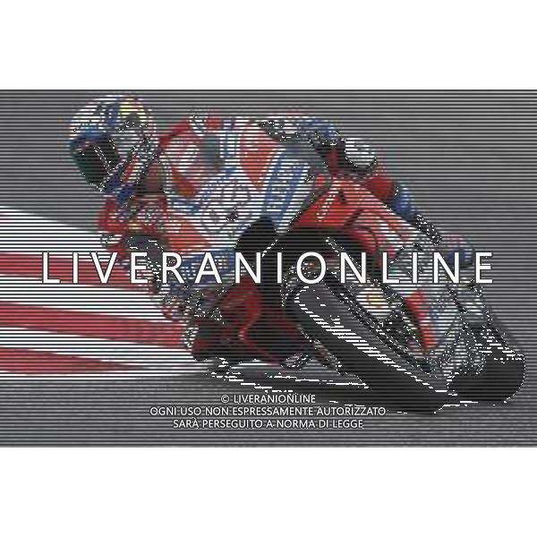 Misano - Motomondiale Gran Premio OCTO di San Marino e della Riviera di Rimini 07/09/2018 nella foto: Andrea Dovizioso (DUCATI TEAM)durante le prove libere ©Claudio Zamagni/Agenzia Aldo Liverani Andrea Dovizioso (DUCATI TEAM) during free practice MotoGP OCTO of San Marino on September 07 2018 at Misano World Circuit Marco Simoncelli Misano Adriatico Italy photo credit by Claudio Zamagni/Aldo Liverani Photo Agency / AGENZIA ALDO LIVERANI SAS