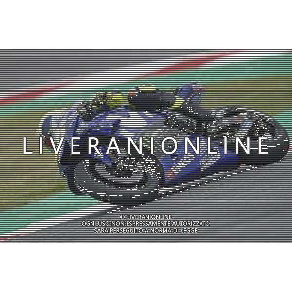 Misano - Motomondiale Gran Premio OCTO di San Marino e della Riviera di Rimini 07/09/2018 nella foto: Valentino Rossi (MOVISTAR YAMAHA MotoGP)durante le prove libere ©Claudio Zamagni/Agenzia Aldo Liverani Valentino Rossi (MOVISTAR YAMAHA MotoGP) during free practice MotoGP OCTO of San Marino on September 07 2018 at Misano World Circuit Marco Simoncelli Misano Adriatico Italy photo credit by Claudio Zamagni/Aldo Liverani Photo Agency / AGENZIA ALDO LIVERANI SAS