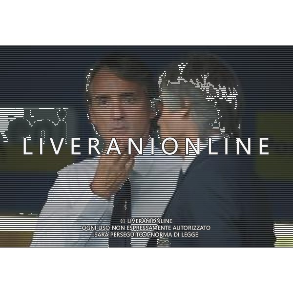 UEFA Nations League A Group 3 Bologna - 07.09.2018 Italia-Polonia Nella Foto:mancini roberto-oriali gabriele /Ph.Vitez-Ag. Aldo Liverani