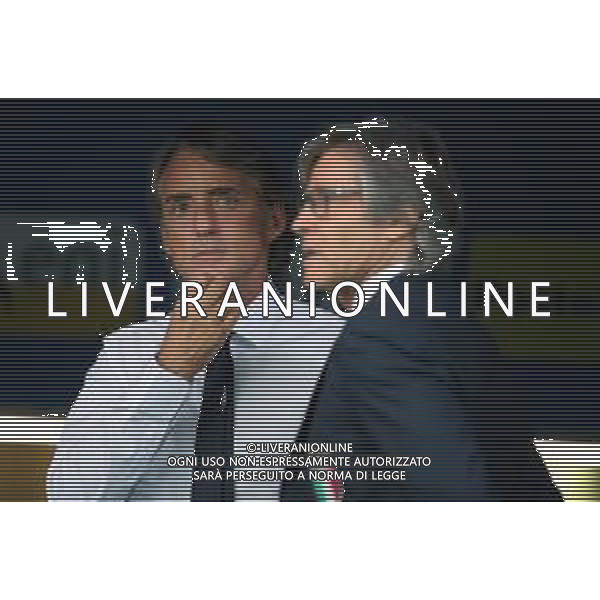 UEFA Nations League A Group 3 Bologna - 07.09.2018 Italia-Polonia Nella Foto:mancini roberto-oriali gabriele /Ph.Vitez-Ag. Aldo Liverani