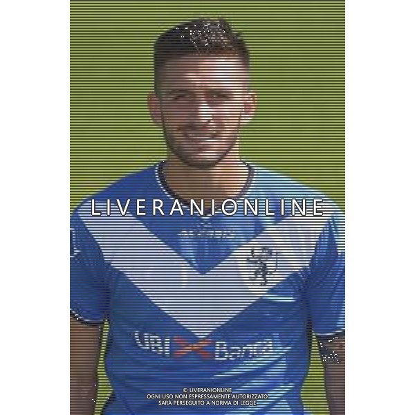 2017-2018 BRESCIA CALCIO ROSA GIOCATORI NELLA FOTO ERNESTO TORREGROSSA AG ALDO LIVERANI SAS