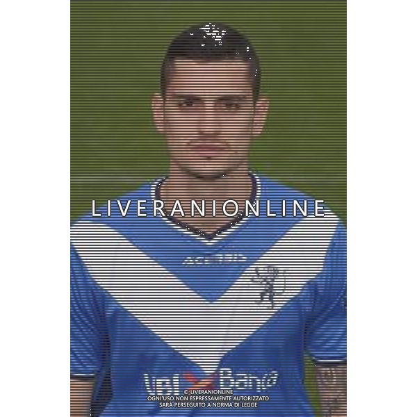 2017-2018 BRESCIA CALCIO ROSA GIOCATORI NELLA FOTO CURCIO FELIPE CASTALDO AG ALDO LIVERANI SAS