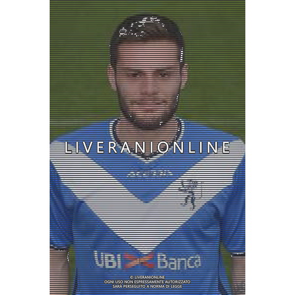 2017-2018 BRESCIA CALCIO ROSA GIOCATORI NELLA FOTO DIMITRIS KONSTANTINIDIS AG ALDO LIVERANI SAS