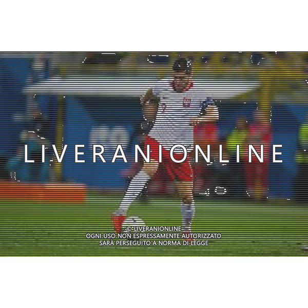 07.09.2018 BOLONIA, WLOCHY (BOLOGNA, ITALY) STADIO RENATO DALL\'ARA PILKA NOZNA (FOOTBALL) LIGA NARODOW UEFA (UEFA NATIONAL LEAGUE) MECZ WLOCHY - POLSKA ( GAME ITALY - POLAND ) NZ ROBERT LEWANDOWSKI FOTO LUKASZ SKWIOT/CYFRASPORT/NEWSPIX.PL --- Newspix.pl AGENZIA ALDO LIVERANI SAS