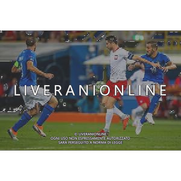 07.09.2018 BOLONIA, WLOCHY (BOLOGNA, ITALY) STADIO RENATO DALL\'ARA PILKA NOZNA (FOOTBALL) LIGA NARODOW UEFA (UEFA NATIONAL LEAGUE) MECZ WLOCHY - POLSKA ( GAME ITALY - POLAND ) NZ ROBERT LEWANDOWSKI FOTO LUKASZ SKWIOT/CYFRASPORT/NEWSPIX.PL --- Newspix.pl AGENZIA ALDO LIVERANI SAS