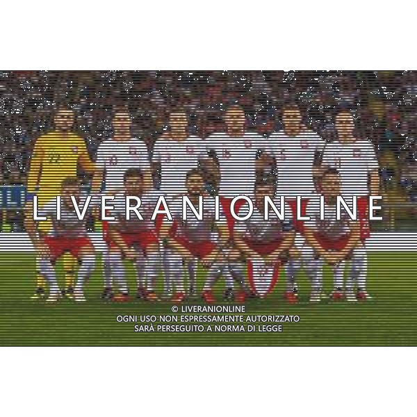 07.09.2018 BOLONIA, WLOCHY (BOLOGNA, ITALY) STADIO RENATO DALL\'ARA PILKA NOZNA (FOOTBALL) LIGA NARODOW UEFA (UEFA NATIONAL LEAGUE) MECZ WLOCHY - POLSKA ( GAME ITALY - POLAND ) NZ ZDJECIE REPREZENTACJI POLSKI ZDJECIE GRUPOWE POLAND TEAM PHOTO FOTO LUKASZ SKWIOT/CYFRASPORT/NEWSPIX.PL --- Newspix.pl AGENZIA ALDO LIVERANI SAS