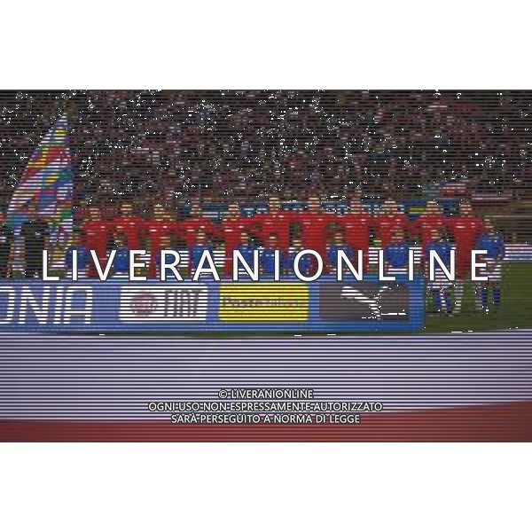 07.09.2018 BOLONIA, WLOCHY (BOLOGNA, ITALY) STADIO RENATO DALL\'ARA PILKA NOZNA (FOOTBALL) LIGA NARODOW UEFA (UEFA NATIONAL LEAGUE) MECZ WLOCHY - POLSKA ( GAME ITALY - POLAND ) NZ ZDJECIE REPREZENTACJI POLSKI ZDJECIE GRUPOWE POLAND TEAM PHOTO FOTO LUKASZ SKWIOT/CYFRASPORT/NEWSPIX.PL --- Newspix.pl AGENZIA ALDO LIVERANI SAS