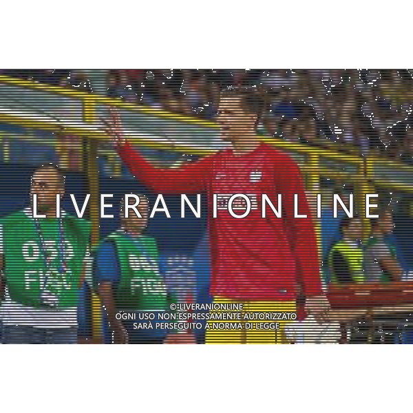 07.09.2018 BOLONIA, WLOCHY (BOLOGNA, ITALY) STADIO RENATO DALL\'ARA PILKA NOZNA (FOOTBALL) LIGA NARODOW UEFA (UEFA NATIONAL LEAGUE) MECZ WLOCHY - POLSKA ( GAME ITALY - POLAND ) NZ WOJCIECH SZCZESNY FOTO LUKASZ SKWIOT/CYFRASPORT/NEWSPIX.PL --- Newspix.pl AGENZIA ALDO LIVERANI SAS