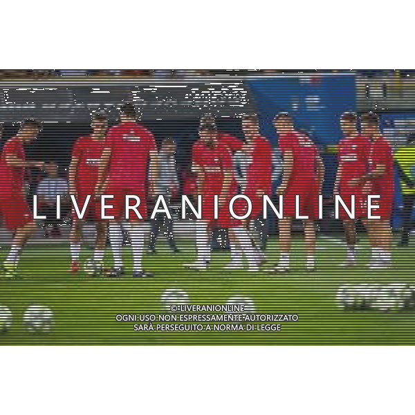 07.09.2018 BOLONIA, WLOCHY (BOLOGNA, ITALY) STADIO RENATO DALL\'ARA PILKA NOZNA (FOOTBALL) LIGA NARODOW UEFA (UEFA NATIONAL LEAGUE) MECZ WLOCHY - POLSKA ( GAME ITALY - POLAND ) NZ RAFAL PIETRZAK ARKADIUSZ MILIK KRZYSZTOF PIATEK FOTO LUKASZ SKWIOT/CYFRASPORT/NEWSPIX.PL --- Newspix.pl AGENZIA ALDO LIVERANI SAS