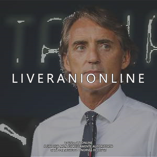 07.09.2018 BOLONIA, WLOCHY (BOLOGNA, ITALY) STADIO RENATO DALL\'ARA PILKA NOZNA (FOOTBALL) LIGA NARODOW UEFA (UEFA NATIONAL LEAGUE) MECZ WLOCHY - POLSKA ( GAME ITALY - POLAND ) NZ ROBERTO MANCINI - TRENER HEAD COACH OF ITALY FOTO LUKASZ GROCHALA/CYFRASPORT/NEWSPIX.PL --- Newspix.pl --- Newspix.pl AGENZIA ALDO LIVERANI SAS