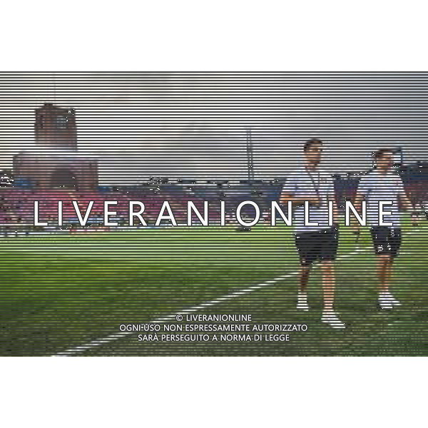 07.09.2018 BOLONIA, WLOCHY (BOLOGNA, ITALY) STADIO RENATO DALL\'ARA PILKA NOZNA (FOOTBALL) LIGA NARODOW UEFA (UEFA NATIONAL LEAGUE) MECZ WLOCHY - POLSKA ( GAME ITALY - POLAND ) NZ KRZYSZTOF PIATEK, PRZEMYSLAW FRANKOWSKI FOTO LUKASZ GROCHALA/CYFRASPORT/NEWSPIX.PL --- Newspix.pl AGENZIA ALDO LIVERANI SAS