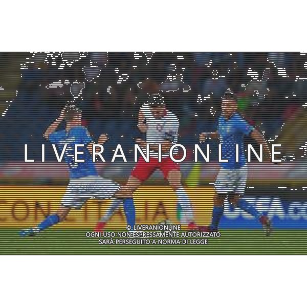 2018.09.07 Bolonia Pilka nozna UEFA Liga Narodow Wlochy - Polska N/z Robert Lewandowski Foto Pawel Andrachiewicz / PressFocus/NEWSPIX.PL 2018.09.07 Bolonia Football UEFA Nations League Italy - Poland Robert Lewandowski Credit: Pawel Andrachiewicz / PressFocus --- Newspix.pl AGENZIA ALDO LIVERANI SAS