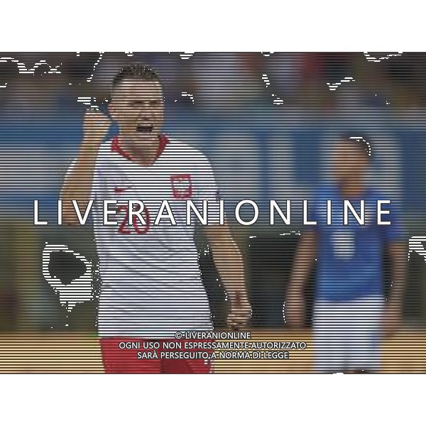 UEFA Nations League A Group 3 Bologna - 07.09.2018 Italia-Polonia Nella Foto: esultanza dopo il gol di Piotr Zielinski /Ph.Vitez-Ag. Aldo Liverani