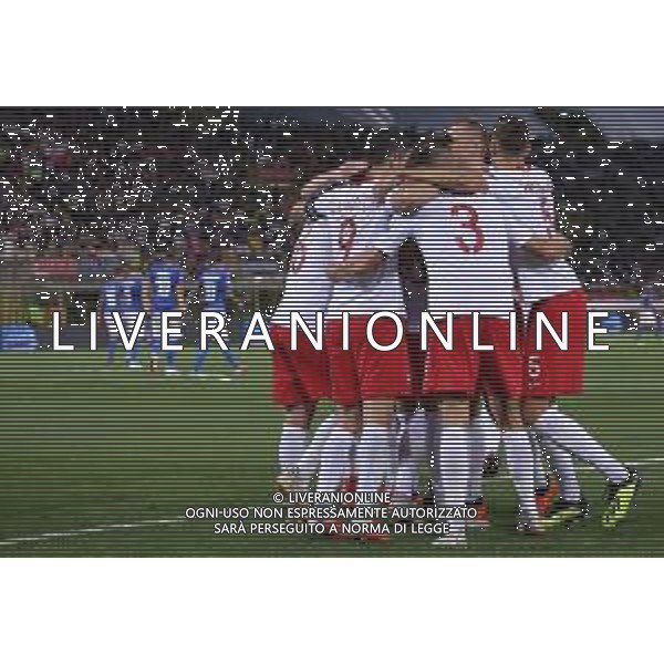 UEFA Nations League A Group 3 Bologna - 07.09.2018 Italia-Polonia Nella Foto: esultanza dopo il gol di Piotr Zielinski /Ph.Vitez-Ag. Aldo Liverani