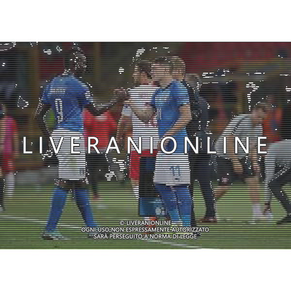 UEFA Nations League A Group 3 Bologna - 07.09.2018 Italia-Polonia Nella Foto: sostituzione di mario balotelli con andrea belotti /Ph.Vitez-Ag. Aldo Liverani