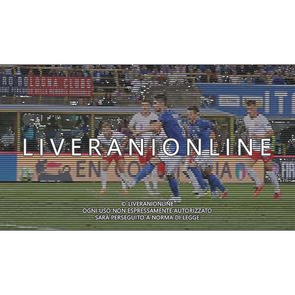 UEFA Nations League A Group 3 Bologna - 07.09.2018 Italia-Polonia Nella Foto:jorginho gol su rigore /Ph.Vitez-Ag. Aldo Liverani