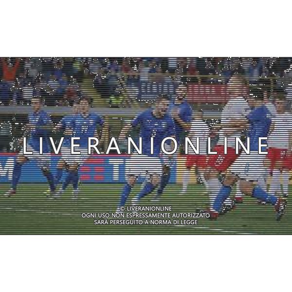 UEFA Nations League A Group 3 Bologna - 07.09.2018 Italia-Polonia Nella Foto: esultanza dopo il gol su rigore di jorginho /Ph.Vitez-Ag. Aldo Liverani