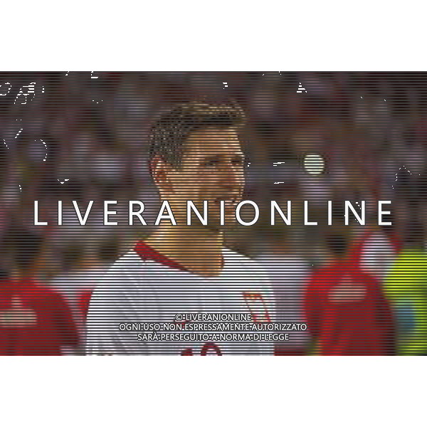 07.09.2018 BOLONIA, WLOCHY (BOLOGNA, ITALY) STADIO RENATO DALL\'ARA PILKA NOZNA (FOOTBALL) LIGA NARODOW UEFA (UEFA NATIONAL LEAGUE) MECZ WLOCHY - POLSKA ( GAME ITALY - POLAND ) NZ GRZEGORZ KRYCHOWIAK FOTO LUKASZ SKWIOT/CYFRASPORT/NEWSPIX.PL --- Newspix.pl AG ALDO LIVERANI SAS