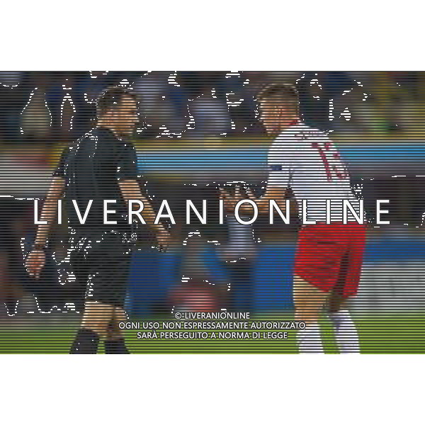 07.09.2018 BOLONIA, WLOCHY (BOLOGNA, ITALY) STADIO RENATO DALL\'ARA PILKA NOZNA (FOOTBALL) LIGA NARODOW UEFA (UEFA NATIONAL LEAGUE) MECZ WLOCHY - POLSKA ( GAME ITALY - POLAND ) NZ DAMIAN SZYMANSKI FELIX ZWAYER FOTO LUKASZ SKWIOT/CYFRASPORT/NEWSPIX.PL --- Newspix.pl AG ALDO LIVERANI SAS