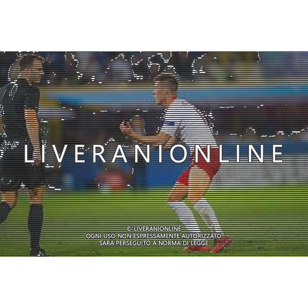 07.09.2018 BOLONIA, WLOCHY (BOLOGNA, ITALY) STADIO RENATO DALL\'ARA PILKA NOZNA (FOOTBALL) LIGA NARODOW UEFA (UEFA NATIONAL LEAGUE) MECZ WLOCHY - POLSKA ( GAME ITALY - POLAND ) NZ DAMIAN SZYMANSKI FELIX ZWAYER FOTO LUKASZ SKWIOT/CYFRASPORT/NEWSPIX.PL --- Newspix.pl AG ALDO LIVERANI SAS