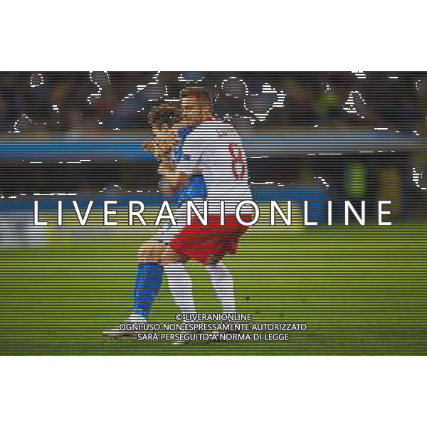 07.09.2018 BOLONIA, WLOCHY (BOLOGNA, ITALY) STADIO RENATO DALL\'ARA PILKA NOZNA (FOOTBALL) LIGA NARODOW UEFA (UEFA NATIONAL LEAGUE) MECZ WLOCHY - POLSKA ( GAME ITALY - POLAND ) NZ KAROL LINETTY FOTO LUKASZ SKWIOT/CYFRASPORT/NEWSPIX.PL --- Newspix.pl AG ALDO LIVERANI SAS