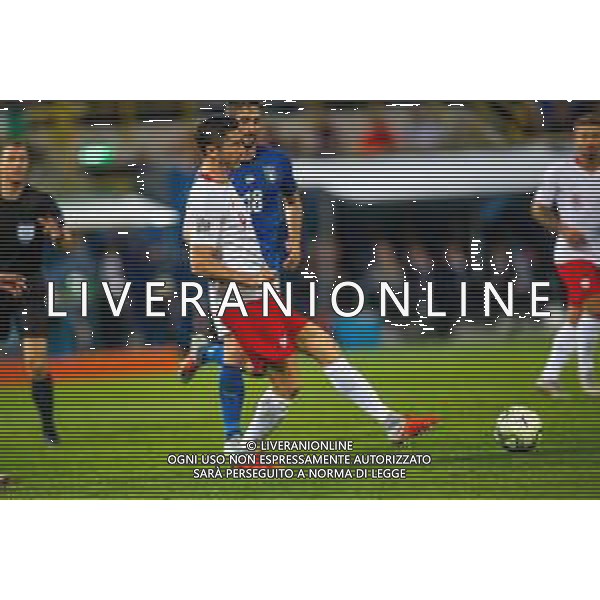 07.09.2018 BOLONIA, WLOCHY (BOLOGNA, ITALY) STADIO RENATO DALL\'ARA PILKA NOZNA (FOOTBALL) LIGA NARODOW UEFA (UEFA NATIONAL LEAGUE) MECZ WLOCHY - POLSKA ( GAME ITALY - POLAND ) NZ ROBERT LEWANDOWSKI FOTO LUKASZ SKWIOT/CYFRASPORT/NEWSPIX.PL --- Newspix.pl AG ALDO LIVERANI SAS