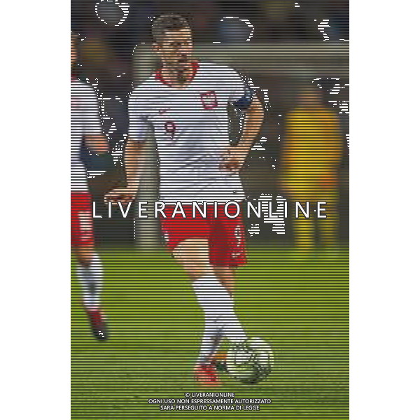 07.09.2018 BOLONIA, WLOCHY (BOLOGNA, ITALY) STADIO RENATO DALL\'ARA PILKA NOZNA (FOOTBALL) LIGA NARODOW UEFA (UEFA NATIONAL LEAGUE) MECZ WLOCHY - POLSKA ( GAME ITALY - POLAND ) NZ ROBERT LEWANDOWSKI FOTO LUKASZ SKWIOT/CYFRASPORT/NEWSPIX.PL --- Newspix.pl AG ALDO LIVERANI SAS
