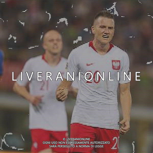 07.09.2018 BOLONIA, WLOCHY (BOLOGNA, ITALY) STADIO RENATO DALL\'ARA PILKA NOZNA (FOOTBALL) LIGA NARODOW UEFA (UEFA NATIONAL LEAGUE) MECZ WLOCHY - POLSKA ( GAME ITALY - POLAND ) NZ PIOTR ZIELINSKI POLSKA RADOSC, BRAMKA, GOL, FOTO LUKASZ GROCHALA/CYFRASPORT/NEWSPIX.PL --- Newspix.pl AG ALDO LIVERANI SAS
