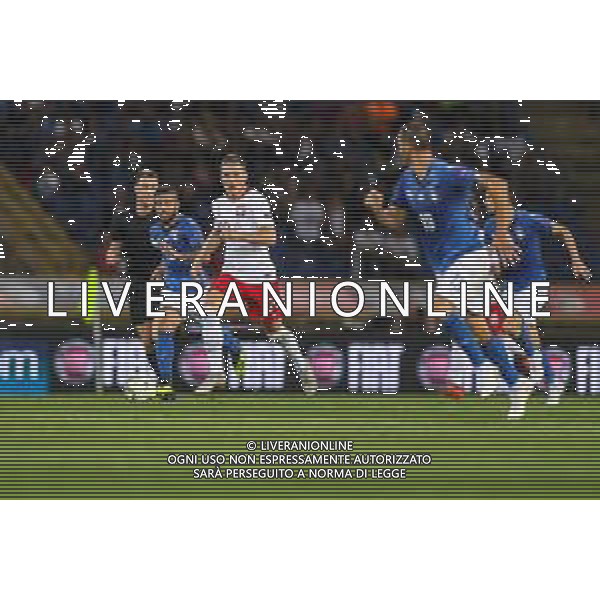 07.09.2018 BOLONIA, WLOCHY (BOLOGNA, ITALY) STADIO RENATO DALL\'ARA PILKA NOZNA (FOOTBALL) LIGA NARODOW UEFA (UEFA NATIONAL LEAGUE) MECZ WLOCHY - POLSKA ( GAME ITALY - POLAND ) NZ ROBERT LEWANDOWSKI FOTO LUKASZ GROCHALA/CYFRASPORT/NEWSPIX.PL --- Newspix.pl AG ALDO LIVERANI SAS