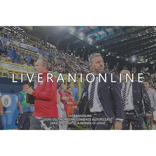 07.09.2018 BOLONIA, WLOCHY (BOLOGNA, ITALY) STADIO RENATO DALL\'ARA PILKA NOZNA (FOOTBALL) LIGA NARODOW UEFA (UEFA NATIONAL LEAGUE) MECZ WLOCHY - POLSKA ( GAME ITALY - POLAND ) NZ JERZY BRZECZEK - TRENER, SELEKCJONER REPREZENTACJI POLSKI, HEAD COACH FOTO LUKASZ GROCHALA/CYFRASPORT/NEWSPIX.PL --- Newspix.pl AG ALDO LIVERANI SAS