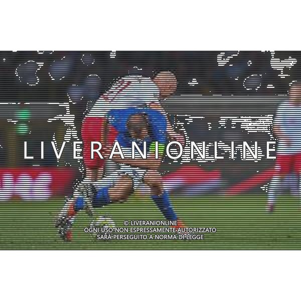 2018.09.07 Bolonia Pilka nozna UEFA Liga Narodow Wlochy - Polska N/z Giorgio Chiellini Rafal Kurzawa Foto Pawel Andrachiewicz / PressFocus/NEWSPIX.PL 2018.09.07 Bolonia Football UEFA Nations League Italy - Poland Giorgio Chiellini Rafal Kurzawa Credit: Pawel Andrachiewicz / PressFocus --- Newspix.pl AG ALDO LIVERANI SAS