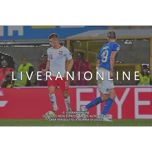 2018.09.07 Bolonia Pilka nozna UEFA Liga Narodow Wlochy - Polska N/z Damian Szymanski Foto Pawel Andrachiewicz / PressFocus/NEWSPIX.PL 2018.09.07 Bolonia Football UEFA Nations League Italy - Poland Damian Szymanski Credit: Pawel Andrachiewicz / PressFocus --- Newspix.pl AG ALDO LIVERANI SAS