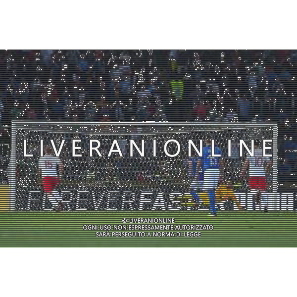 2018.09.07 Bolonia Pilka nozna UEFA Liga Narodow Wlochy - Polska N/z bramka gol radosc na 1-1 Jorginho Foto Pawel Andrachiewicz / PressFocus/NEWSPIX.PL 2018.09.07 Bolonia Football UEFA Nations League Italy - Poland bramka gol radosc na 1-1 Jorginho Credit: Pawel Andrachiewicz / PressFocus --- Newspix.pl AG ALDO LIVERANI SAS