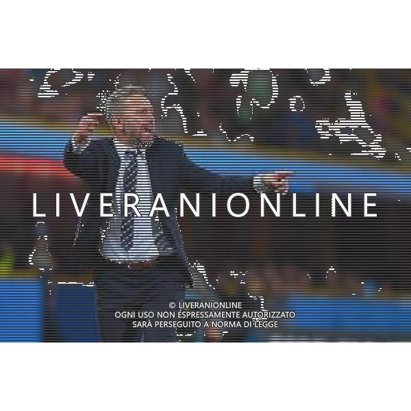 2018.09.07 Bolonia Pilka nozna UEFA Liga Narodow Wlochy - Polska N/z Jerzy Brzeczek Foto Pawel Andrachiewicz / PressFocus/NEWSPIX.PL 2018.09.07 Bolonia Football UEFA Nations League Italy - Poland Jerzy Brzeczek Credit: Pawel Andrachiewicz / PressFocus --- Newspix.pl AG ALDO LIVERANI SAS