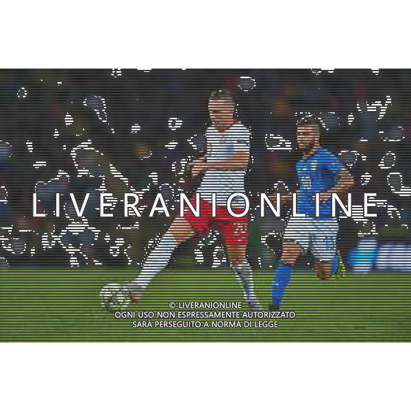 2018.09.07 Bolonia Pilka nozna UEFA Liga Narodow Wlochy - Polska N/z Piotr Zielinski Lorenzo Insigne Foto Pawel Andrachiewicz / PressFocus/NEWSPIX.PL 2018.09.07 Bolonia Football UEFA Nations League Italy - Poland Piotr Zielinski Lorenzo Insigne Credit: Pawel Andrachiewicz / PressFocus --- Newspix.pl AG ALDO LIVERANI SAS