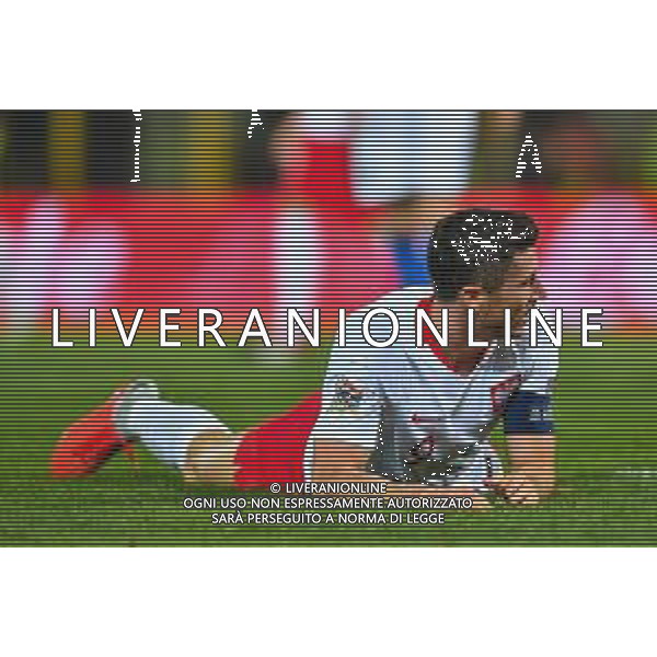 2018.09.07 Bolonia Pilka nozna UEFA Liga Narodow Wlochy - Polska N/z Robert Lewandowski Foto Pawel Andrachiewicz / PressFocus/NEWSPIX.PL 2018.09.07 Bolonia Football UEFA Nations League Italy - Poland Robert Lewandowski Credit: Pawel Andrachiewicz / PressFocus --- Newspix.pl AG ALDO LIVERANI SAS