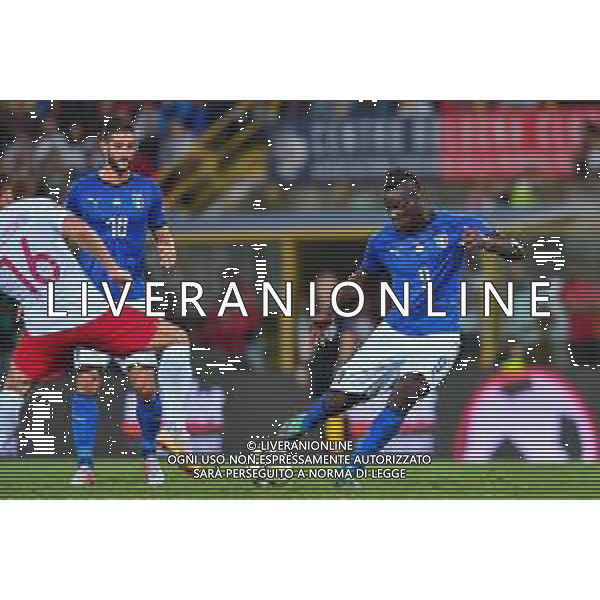 2018.09.07 Bolonia Pilka nozna UEFA Liga Narodow Wlochy - Polska N/z Mario Balotelli Foto Pawel Andrachiewicz / PressFocus/NEWSPIX.PL 2018.09.07 Bolonia Football UEFA Nations League Italy - Poland Mario Balotelli Credit: Pawel Andrachiewicz / PressFocus --- Newspix.pl AG ALDO LIVERANI SAS
