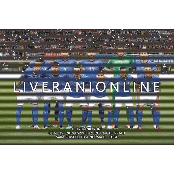 2018.09.07 Bolonia Pilka nozna UEFA Liga Narodow Wlochy - Polska N/z italian team italy wlochy grupowko group photo Foto Pawel Andrachiewicz / PressFocus/NEWSPIX.PL 2018.09.07 Bolonia Football UEFA Nations League Italy - Poland italian team italy wlochy grupowko group photo Credit: Pawel Andrachiewicz / PressFocus --- Newspix.pl AG ALDO LIVERANI SAS